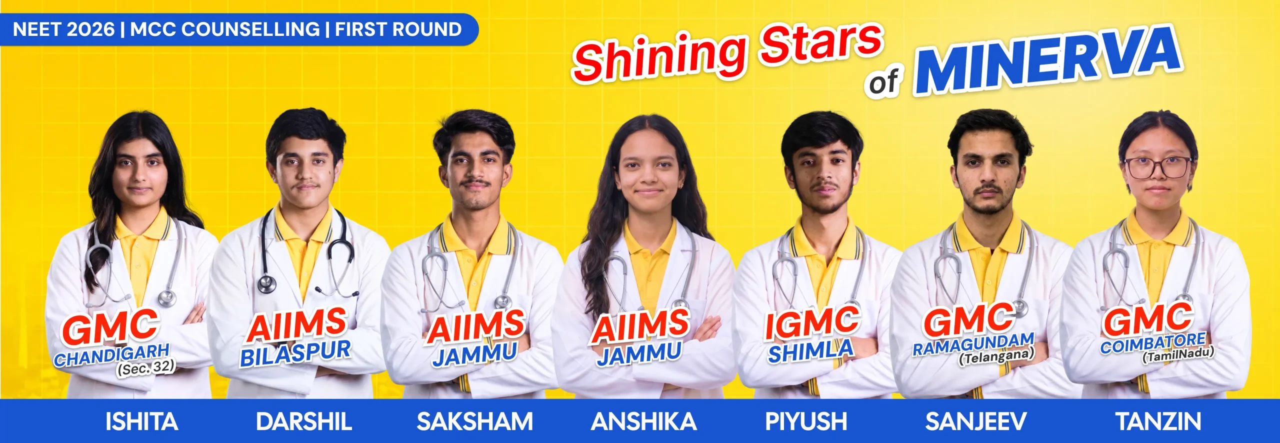 AIIMS SELECTED STUDENT OF MINERVA STUDY CIRCLE